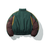 Street Style Color-blocked Cotton Coat for Men and Women, Winter Casual Thick Warm Puffer Jacket, Couple's Cotton Coat Outerwear eprolo