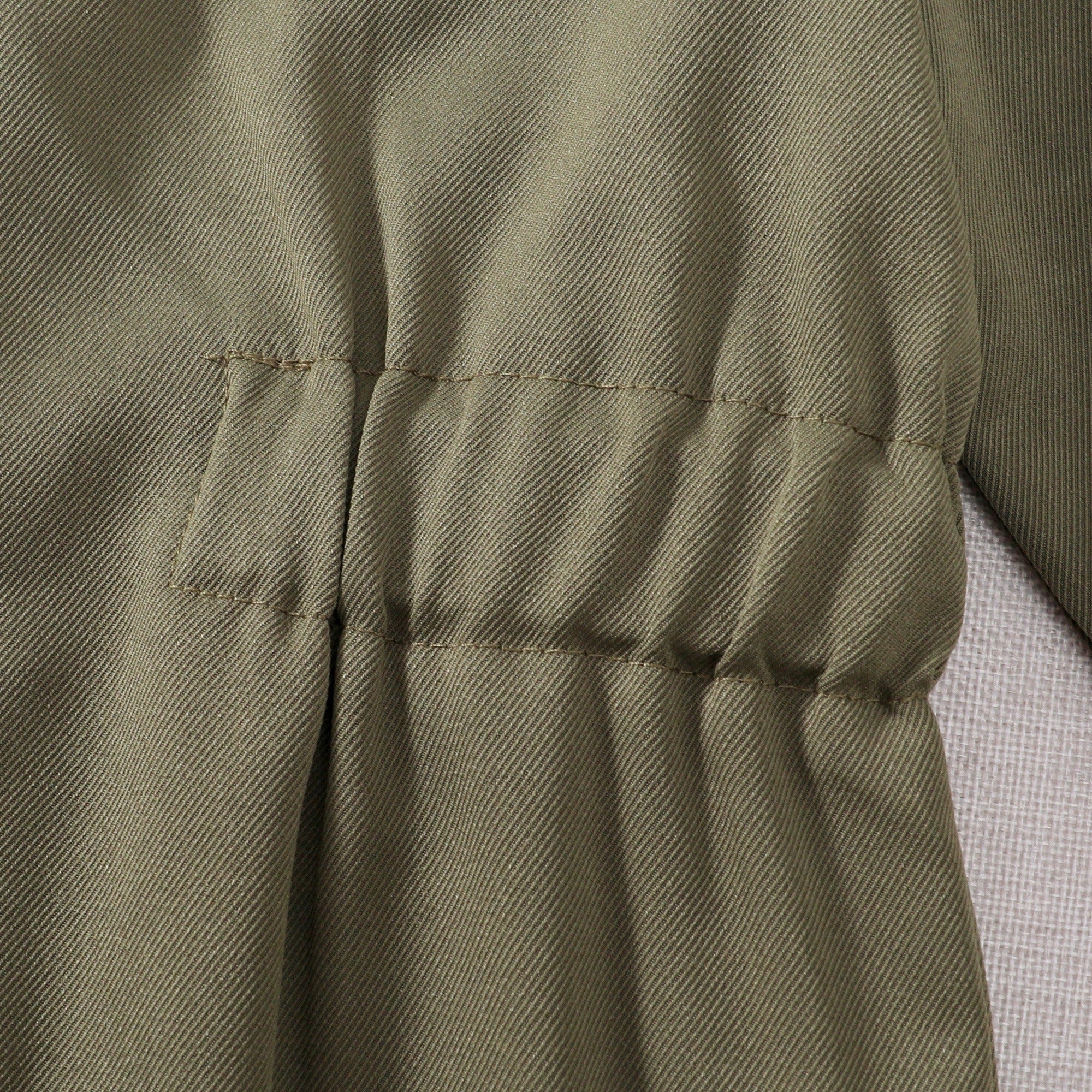 Toddler Boys Pilot Jumpsuit Army Green Long Sleeve Romper, Perfect For Birthday Party Outfits VELORIA - Thread of Generations