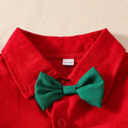 Boy's Costume One-year-old Small Suit Holiday Party Dress LittleYogaSocks