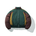 Street Style Color-blocked Cotton Coat for Men and Women, Winter Casual Thick Warm Puffer Jacket, Couple's Cotton Coat Outerwear eprolo