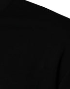 Versace Black Medusa Embroidery Crew Neck Pullover Sweater - VELORIA - Thread of Generations
