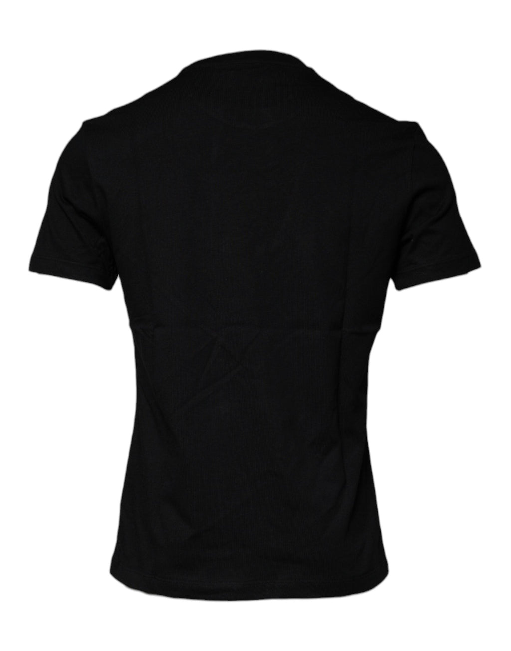 Versace Black Medusa Print Cotton Crew Neck T-shirt Versace