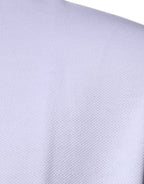 Versace White Viscose Collared Men Polo Short Sleeves T-shirt Versace