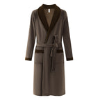 Winter Sleeping Robe for Men, Thickened and Warm, Medium to Long Robe for Men eprolo