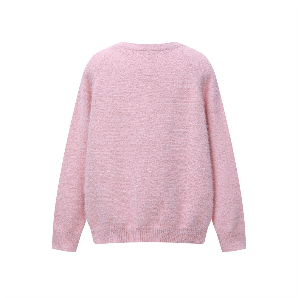 Crewneck Sweater Women's Autumn Loose Casual Long Sleeve Knitwear eprolo