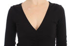 Versace Jeans Black Stretch Longsleeve Sweater Versace Jeans