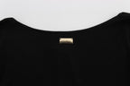 Versace Jeans Black Stretch Longsleeve Sweater Versace Jeans