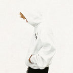 Hooded Casual Fleece Sweatshirt with Chest Patch for Men eprolo