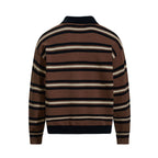 Knitted sweater polo collar sweater for men eprolo