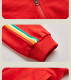 Veloria Fashion Simple Sports Children's Leisure Suit LittleYogaSocks