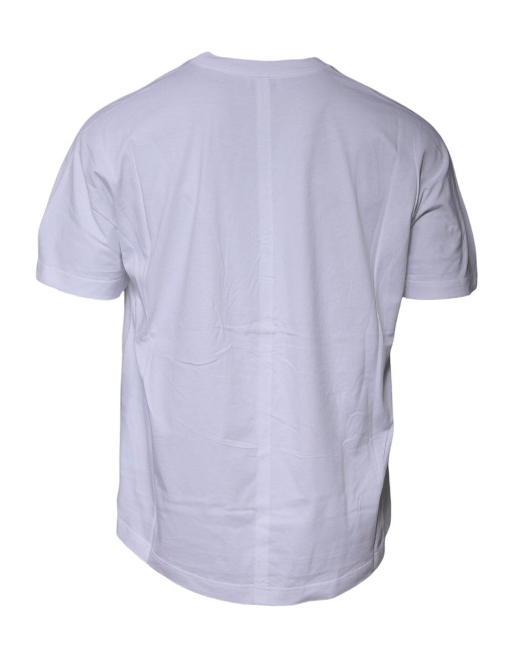 Balenciaga White Logo Cotton Crew Neck Short Sleeves T-shirt Balenciaga