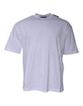 Balenciaga White Logo Cotton Jersey Crew Neck Short Sleeves T-shirt Balenciaga