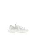 Prada White Polyamide Low Top Sneakers Prada