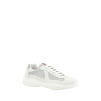 Prada White Polyamide Low Top Sneakers Prada