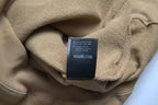 Balenciaga Brown Cotton Symbolic Molleton Bouclette Hooded Sweater Balenciaga