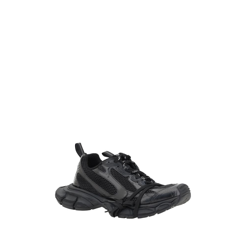 Balenciaga Black Polyethylene Athletic Sneakers Balenciaga