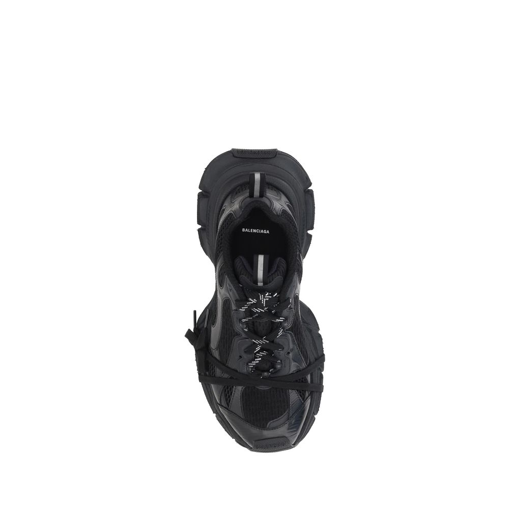 Balenciaga Black Polyethylene Athletic Sneakers Balenciaga