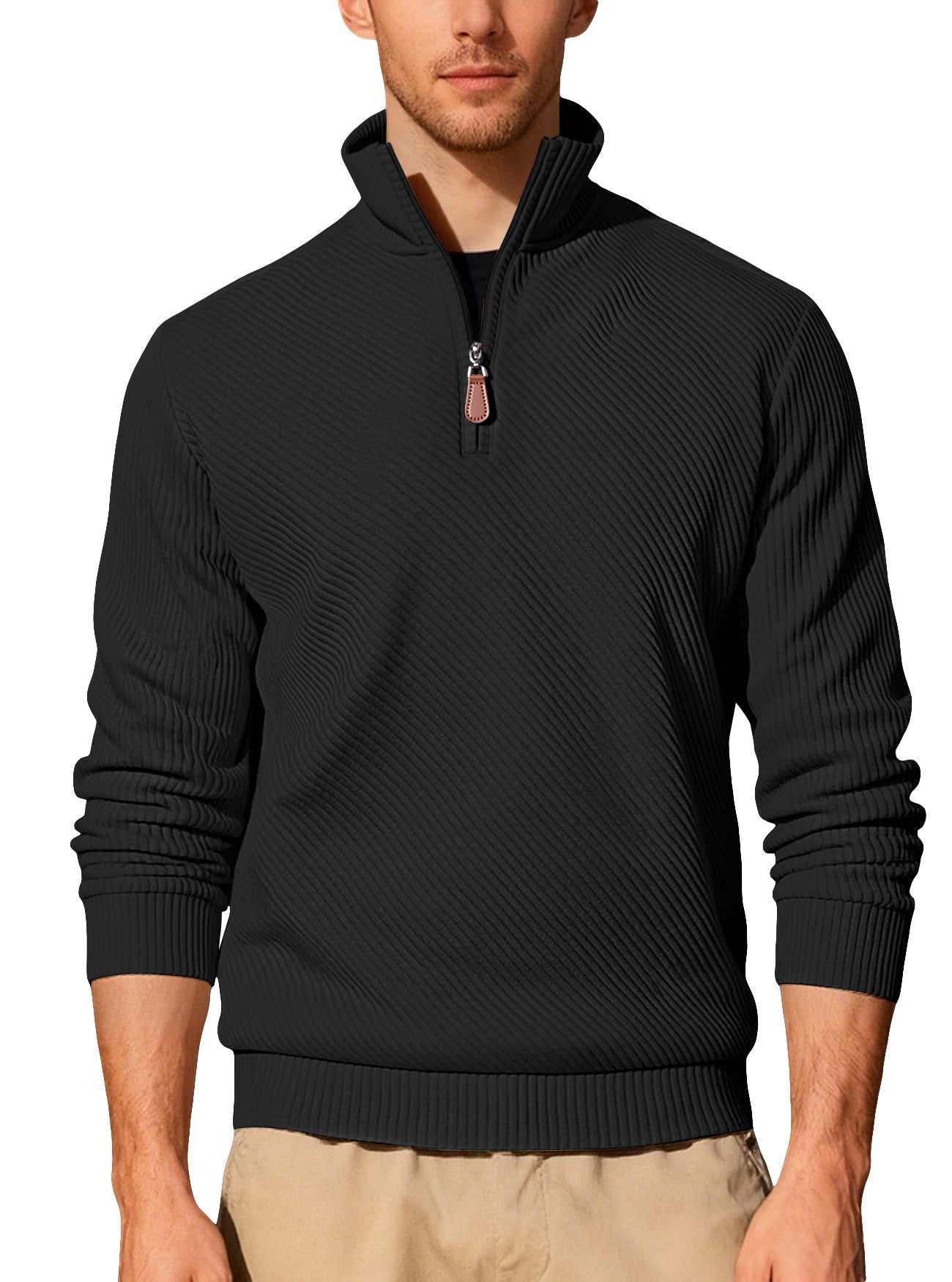 Long sleeved half zip sports hoodie eprolo