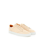 Burberry Pink Leather Low Top Sneakers Burberry