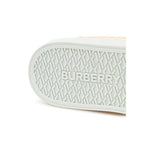 Burberry Pink Leather Low Top Sneakers Burberry