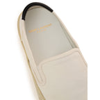 Saint Laurent White Cotton Low Top Sneakers Saint Laurent