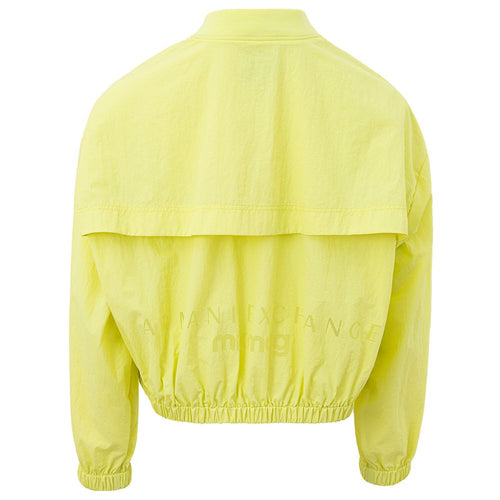 Armani Exchange Yellow Polyamide Bomber Armani Exchange