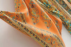 Spring/Summer Women's New Positioning Print Ankle Kimono Robe Yellow eprolo