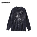 Jacquard round neck base shirt for men eprolo