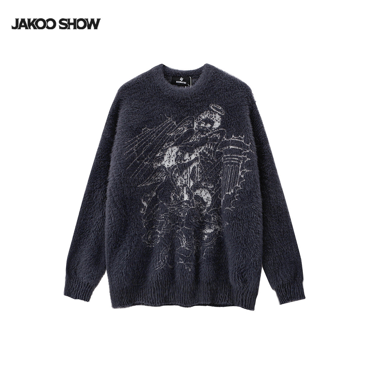 Jacquard round neck base shirt for men eprolo