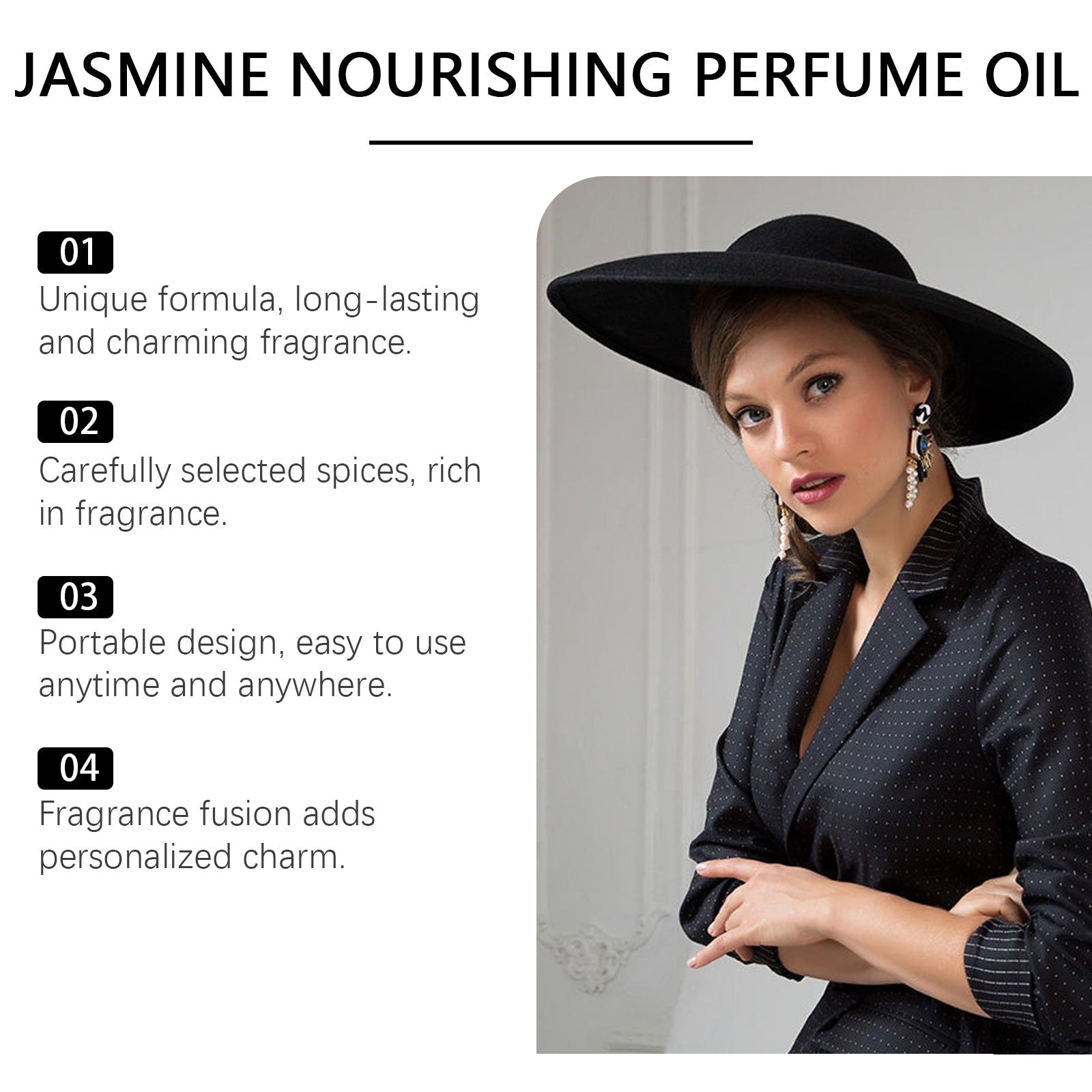 Women's Fresh Charm Perfume Set Women's Fresh Fragrance Lasting Light Scent Fresh Flower Fruit Scent eprolo