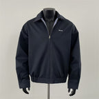 Men wearing flip collar flying jackets on both sides eprolo