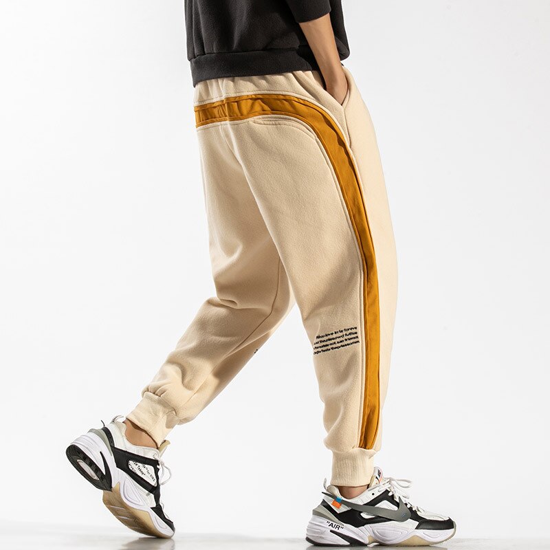 Side Striped Sweatpants Men Brand New Jogger Pants Men Fashion Streetwear Hip Hop Trousers Male Loose Fit Harem Pants eprolo
