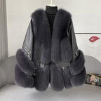 Elevate your winter wardrobe with this sophisticated fur coat, designed for the modern woman Medium Long Young One-piece Coat LittleYogaSocks