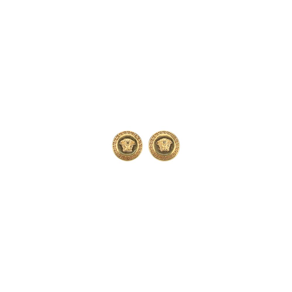 Versace Gold Metal Earrings Versace