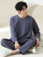 Men in pajamas can wear home clothes outside eprolo