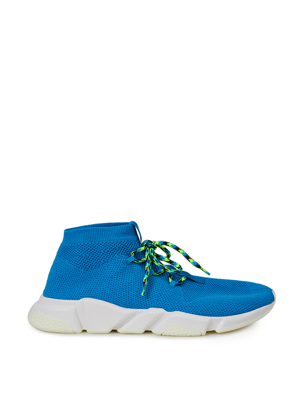 Balenciaga Blue Cotton Athletic Sneakers Balenciaga