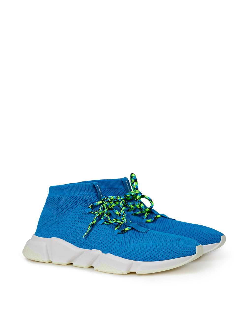 Balenciaga Blue Cotton Athletic Sneakers Balenciaga