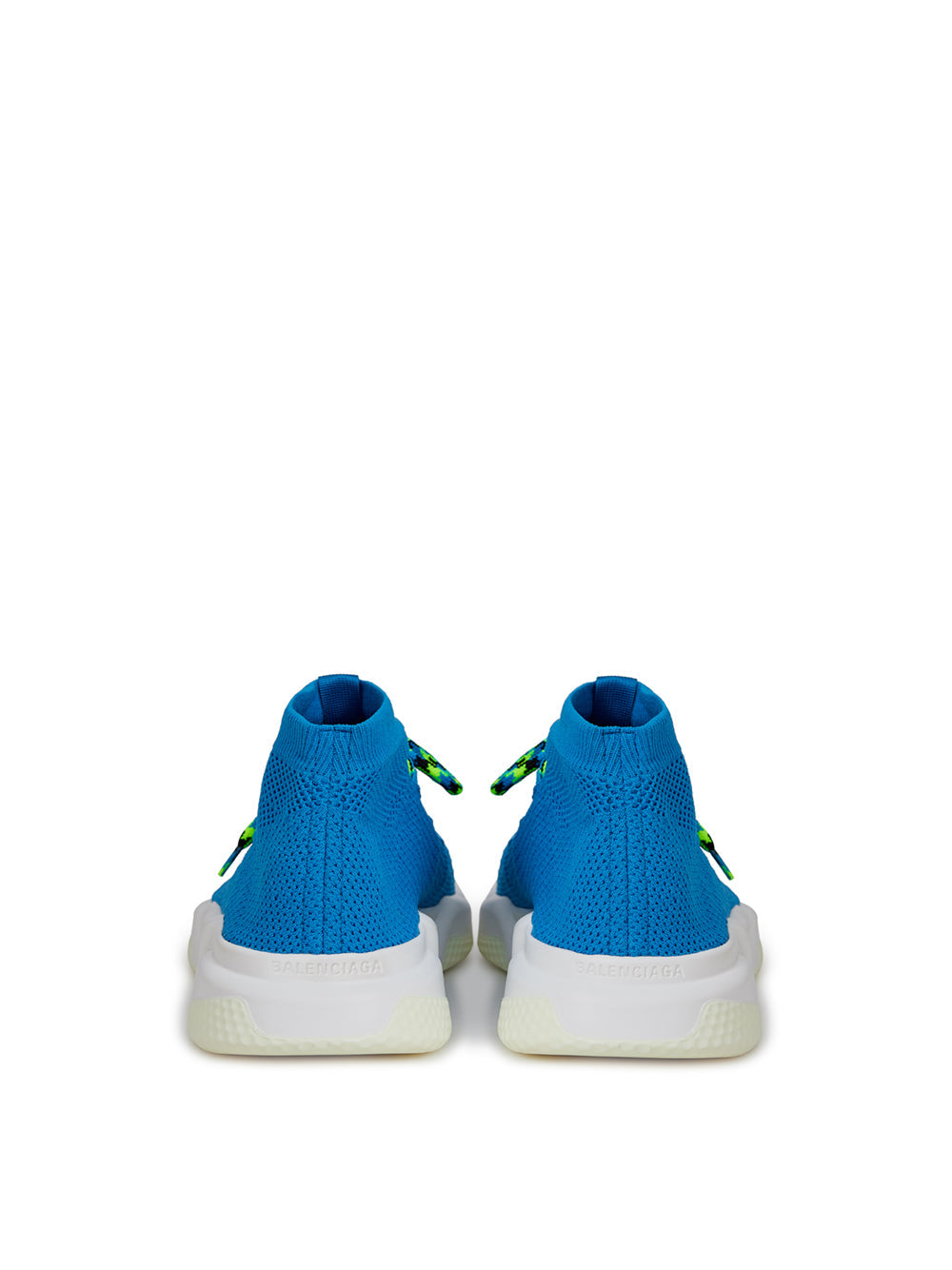 Balenciaga Blue Cotton Athletic Sneakers Balenciaga