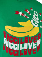 Gucci Green Cotton Logo T-Shirt Gucci