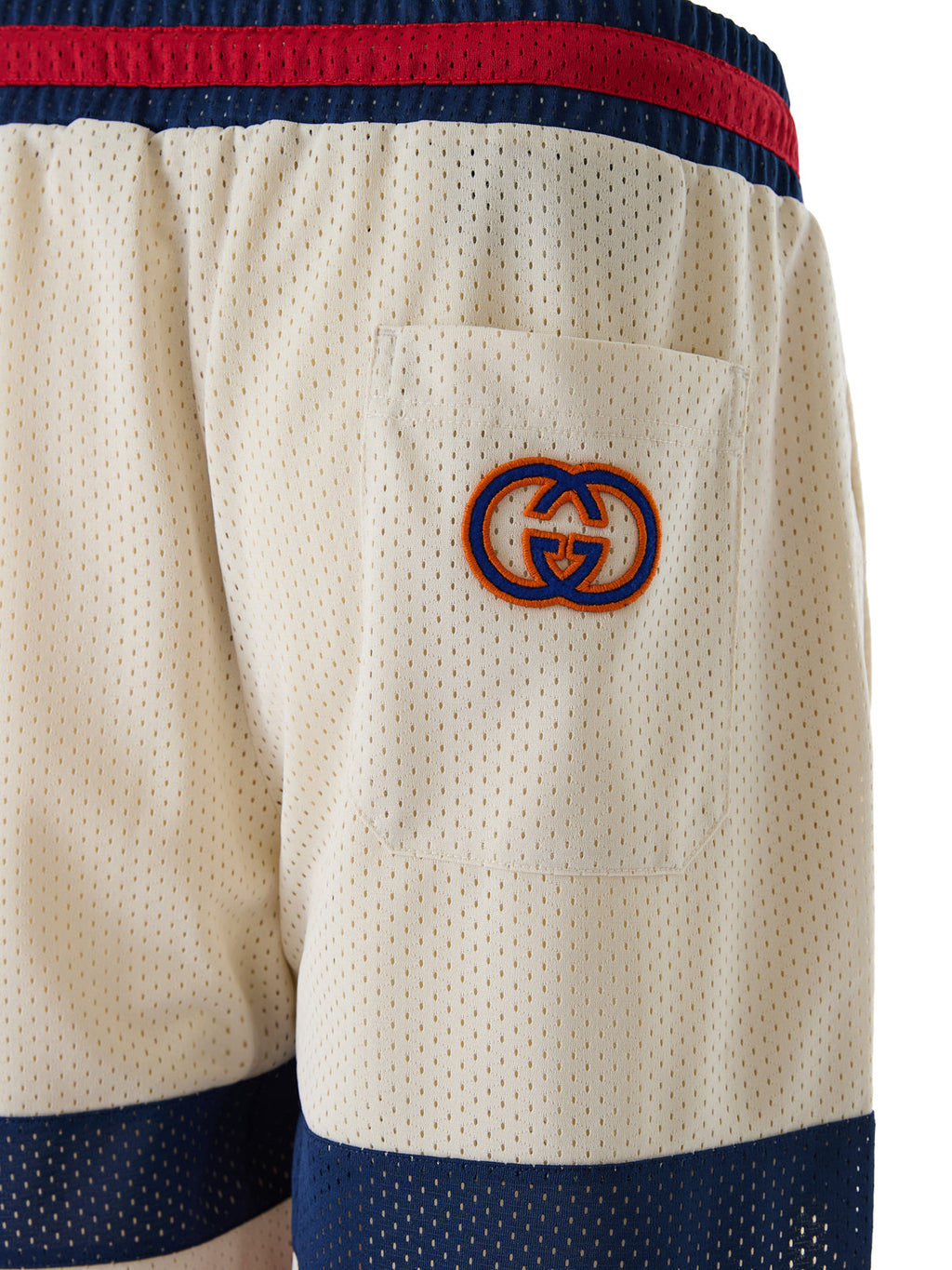 Gucci Cream polyester Logo Shorts Gucci