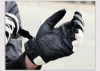 Motorcycle Gloves black Racing Genuine Leather Motorbike white Road Racing Team Glove men summer winter eprolo