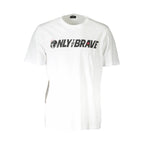 Diesel White Cotton Men T-Shirt Diesel