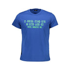 Diesel Blu Cotton Men T-Shirt Diesel