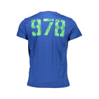 Diesel Blu Cotton Men T-Shirt Diesel