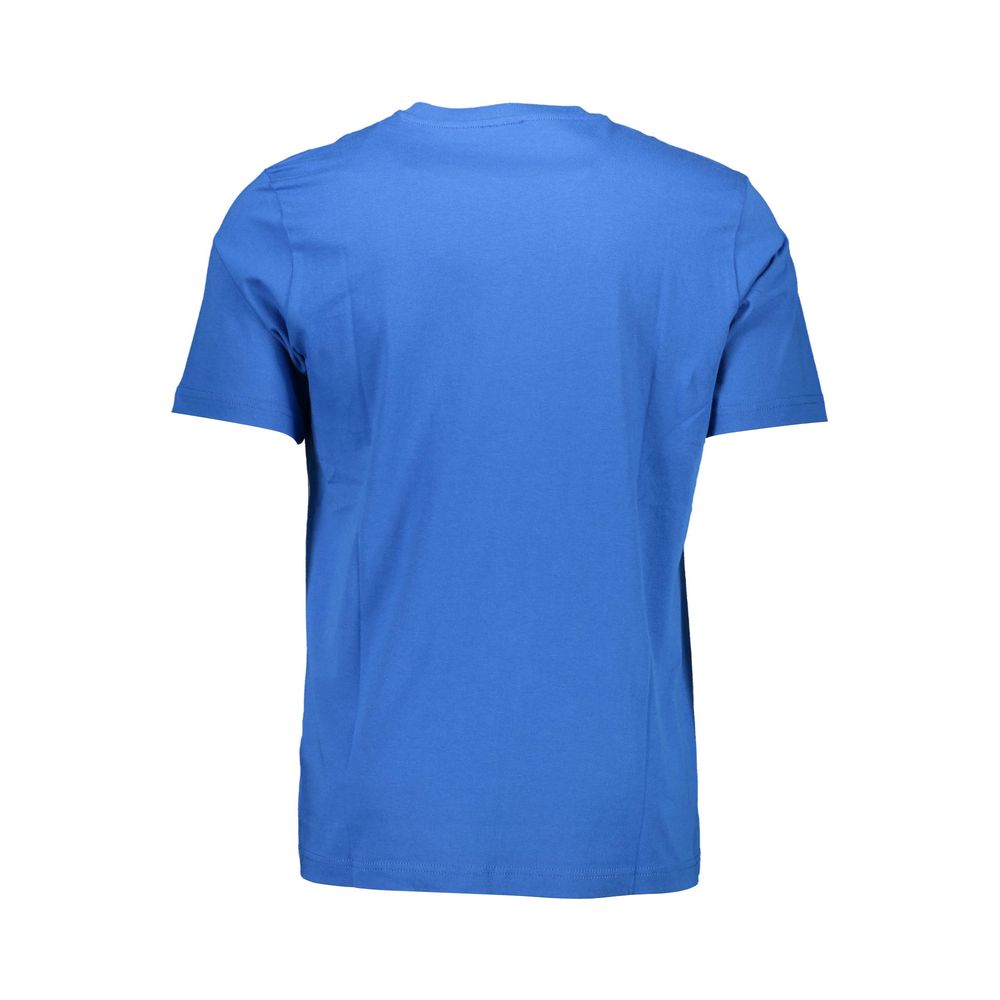 Diesel Blu Cotton Men T-Shirt Diesel