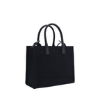 Versace Black Cotton Shoulder Bag Versace