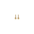 Versace Gold Metal Earrings - VELORIA - Thread of Generations