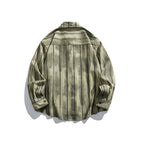 Buckled long sleeved striped shirt for men and women eprolo