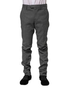 BENCIVENGA Black White Checkered Tapered Dress Pants BENCIVENGA