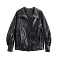 Retro Cool Leather Jacket Women's Wear eprolo